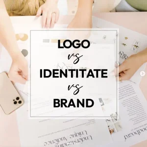 diferenta dintre logo identitate vizuala si brand
