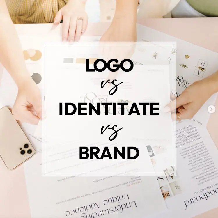 diferenta dintre logo identitate vizuala si brand